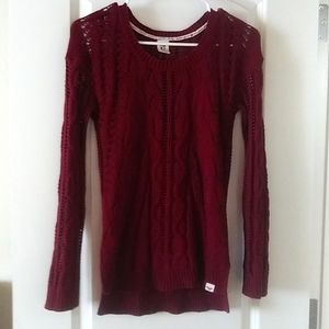 Cable knit Roxy sweater x small